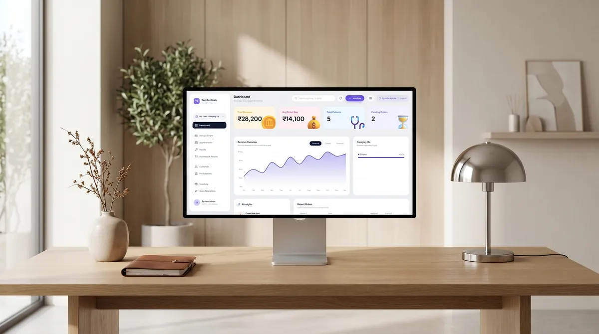 Optical CRM, an operations system for an eyewear retailer